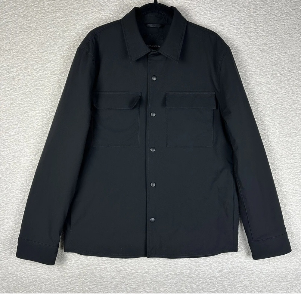 Banana Republic Men's Motion Tech  Jacket Black Size M New With tags